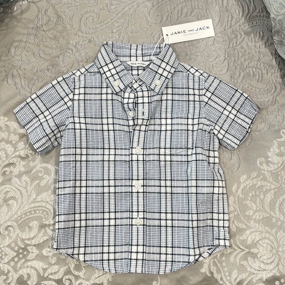Baby Boy Janie & Jack Button Down